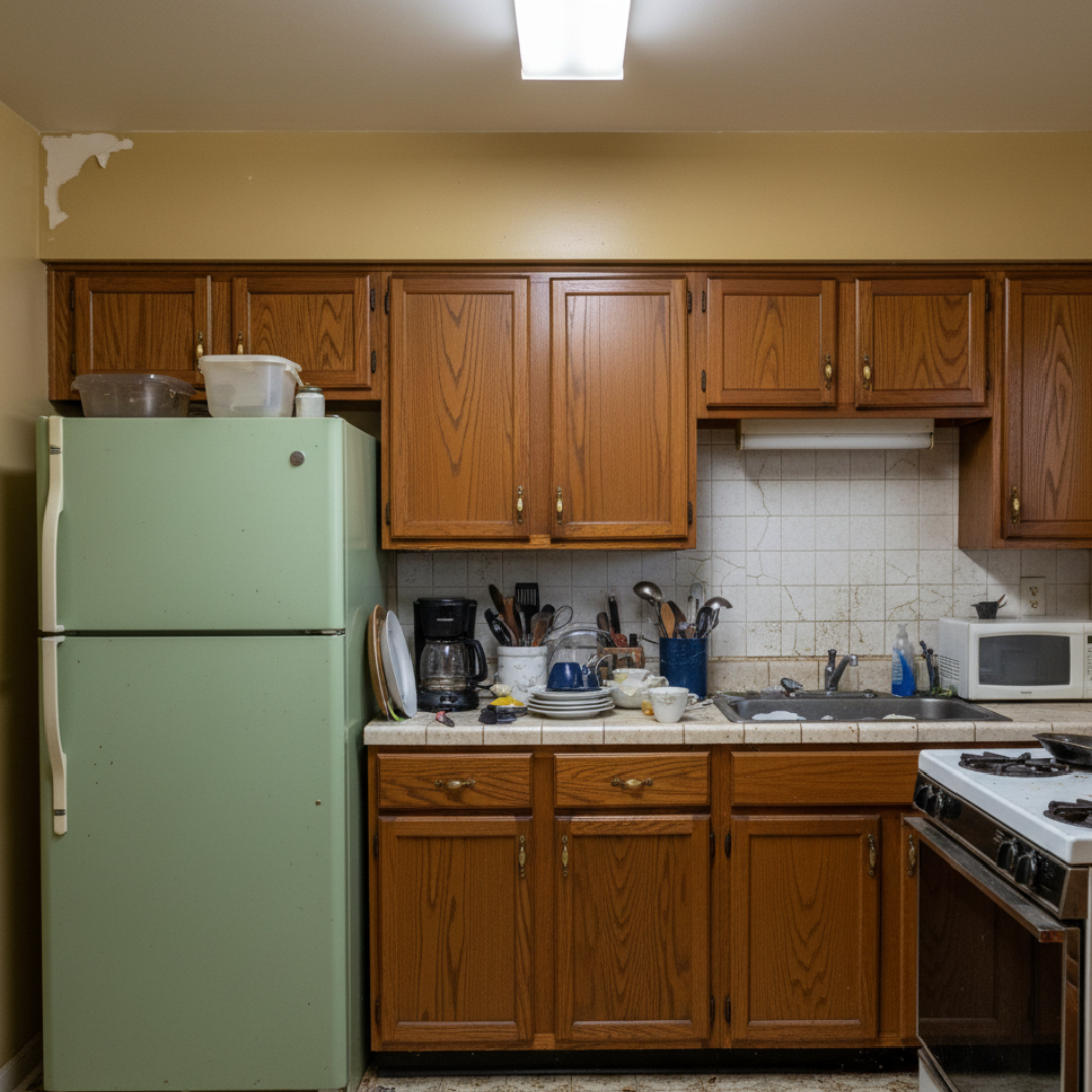 Before kitchen renovation